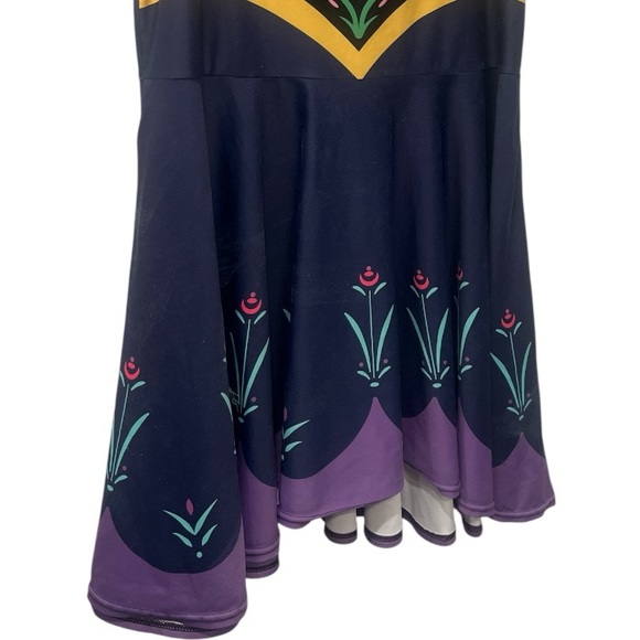 Anna Frozen Costume dress Skater dress Disney Plus size - Picture 3 of 13